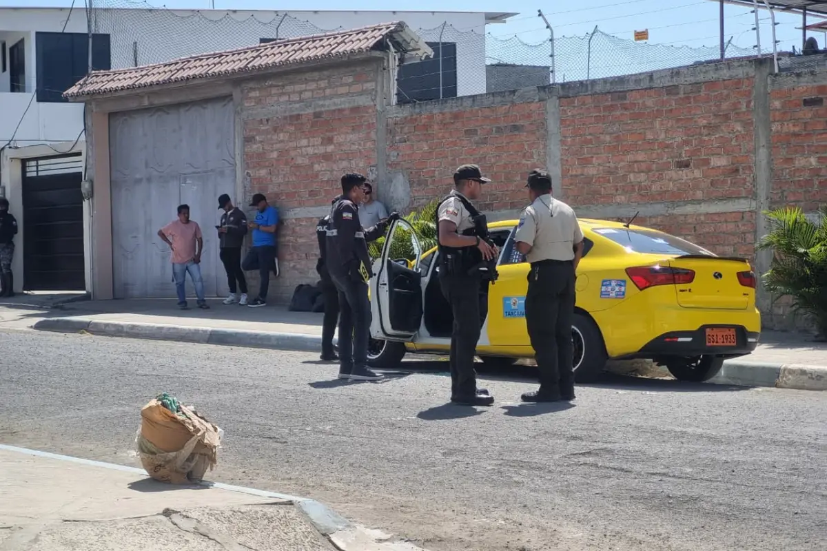 Violencia en Manta no se detiene: taxista asesinado mientras trabajaba