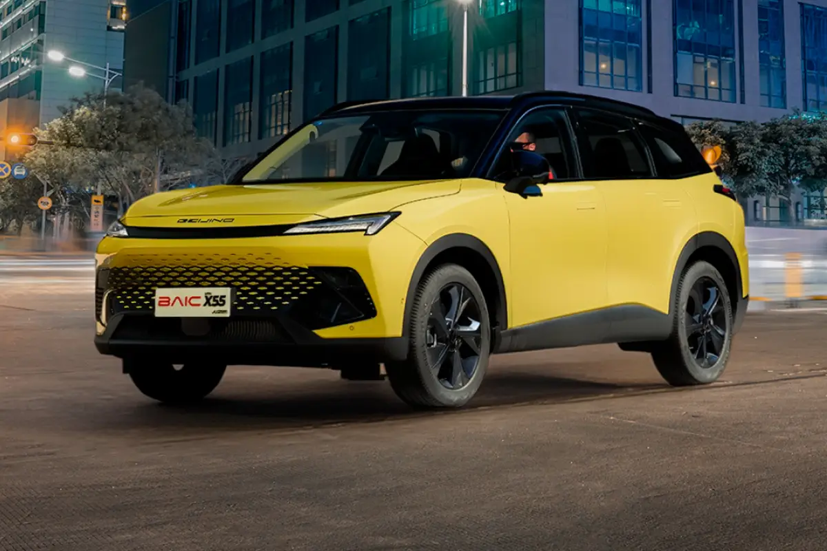 BAIC X55 Diseñado con máxima tecnología