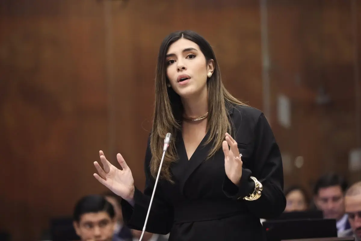 La asambleista Valentina Centeno de ADN. FOTO: @ValenCenteno.