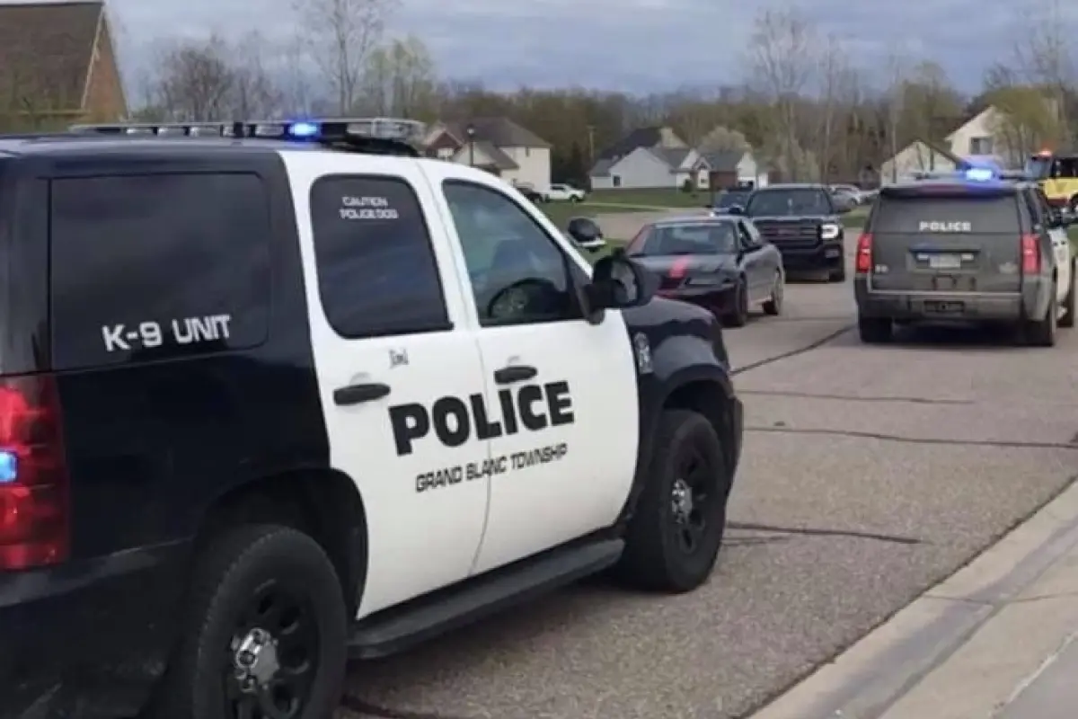 Policias de Grand Blanc en Michigan, Estados Unidos, Policias de Grand Blanc en Michigan, Estados Unidos. FOTO: Europa Press