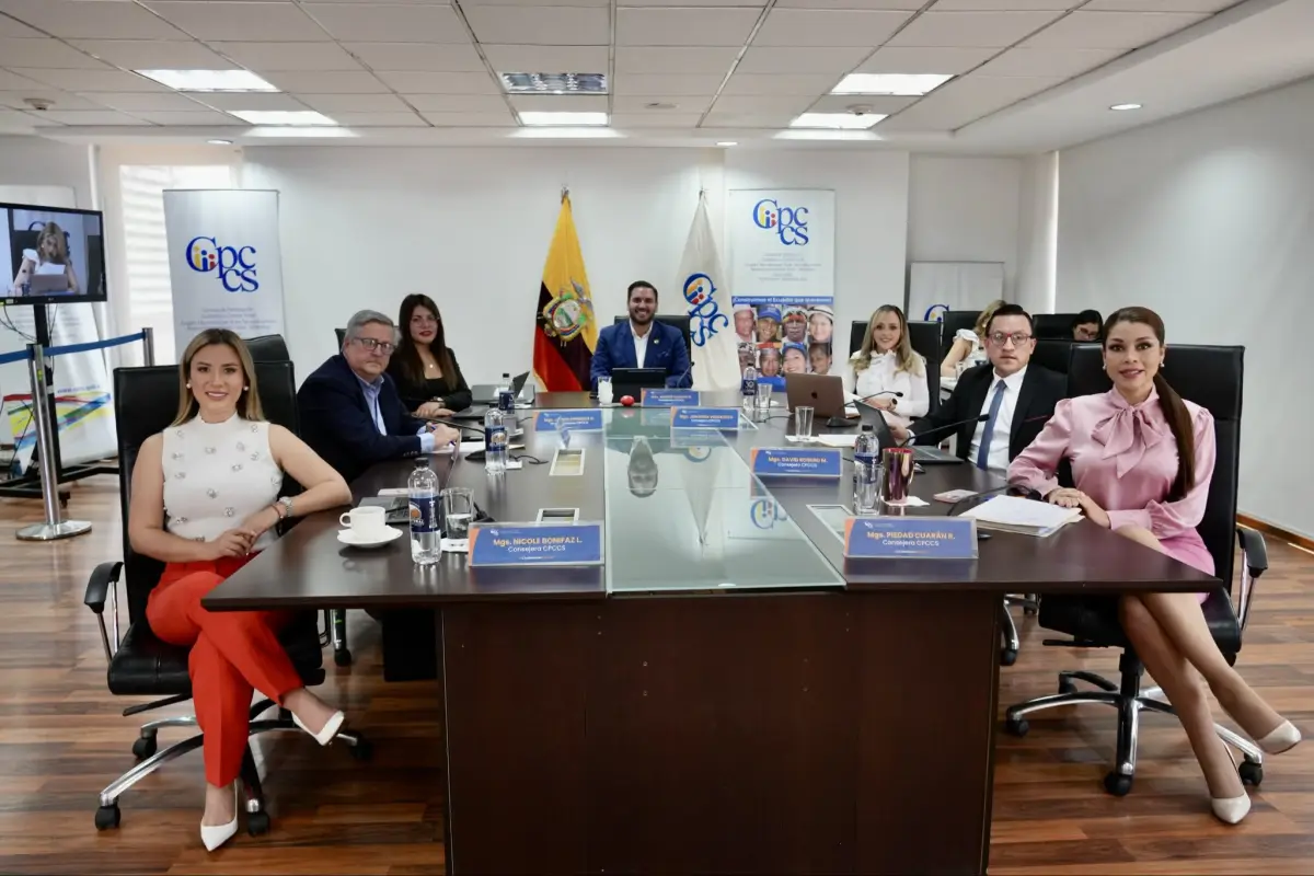 El concurso para la renovación parcial del CNE fue suspendido el 12 de septiembre. FOTO: @CpccsEc.