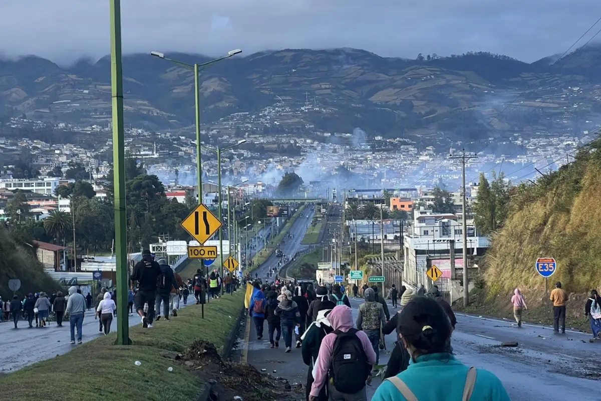 Otavalo instala mesa de diálogo entre el movimiento indígena y el Gobierno Nacional