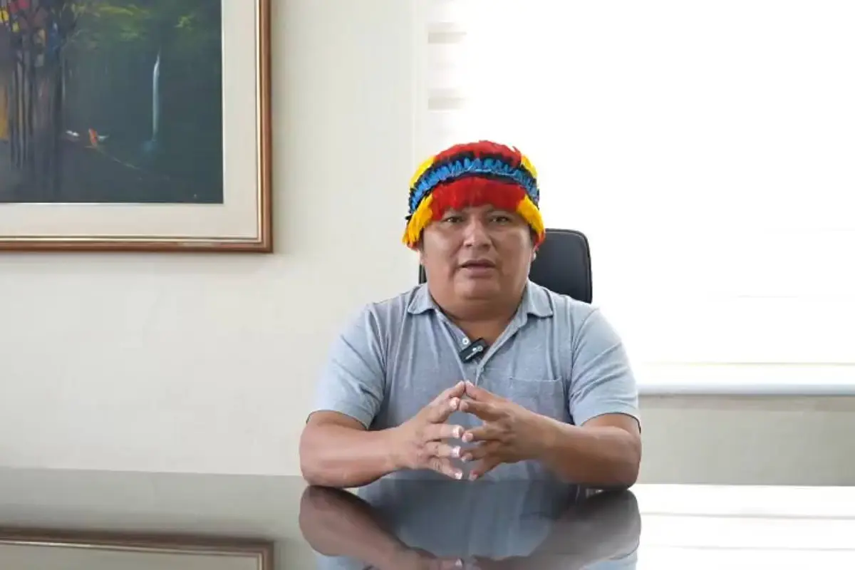 Marlon Vargas, presidente de CONAIE.