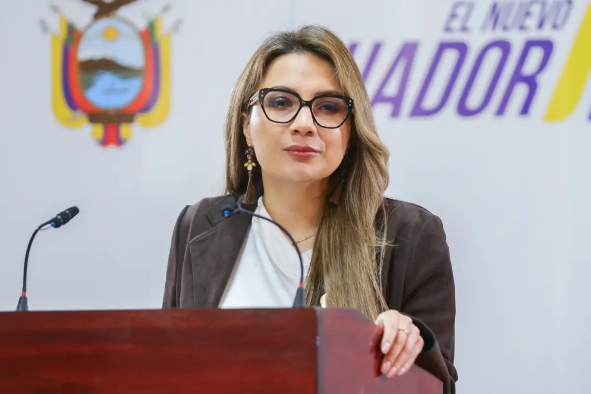 El Gobierno de Ecuador ha destinado más de 600 millones de dólares para pensiones de adultos mayores, según Carolina Jaramillo. (Presidencia de Ecuador)