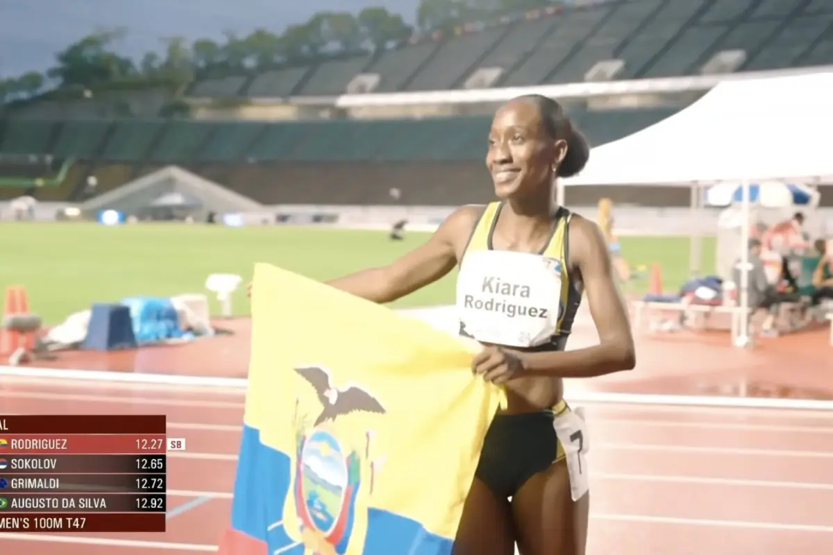 Kiara Rodríguez la velocista ecuatoriana que hace historia en el Mundial de Paratletismo