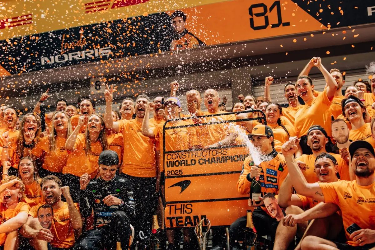 McLaren logra el bicampeonato de constructores