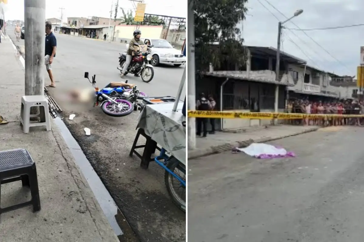 Sicarios asesinan a un hombre en la vía Portoviejo - Santa Ana; el lunes se dio otro crimen en la zona