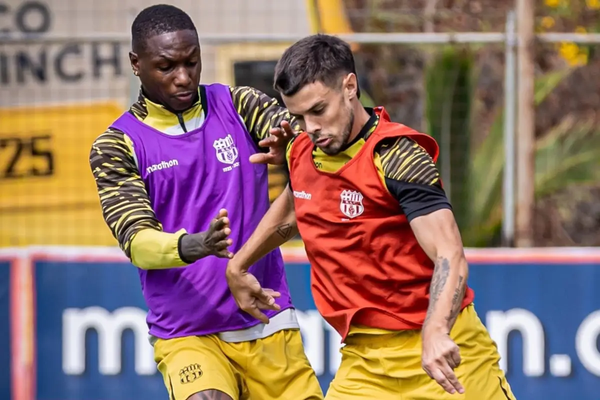 Plantel de Barcelona SC regresa a prácticas tras acuerdo con dirigencia