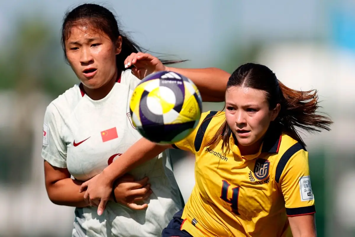 Ecuador cae 0-4 ante China y espera resultados para clasificar a octavos en Mundial Femenino Sub 17