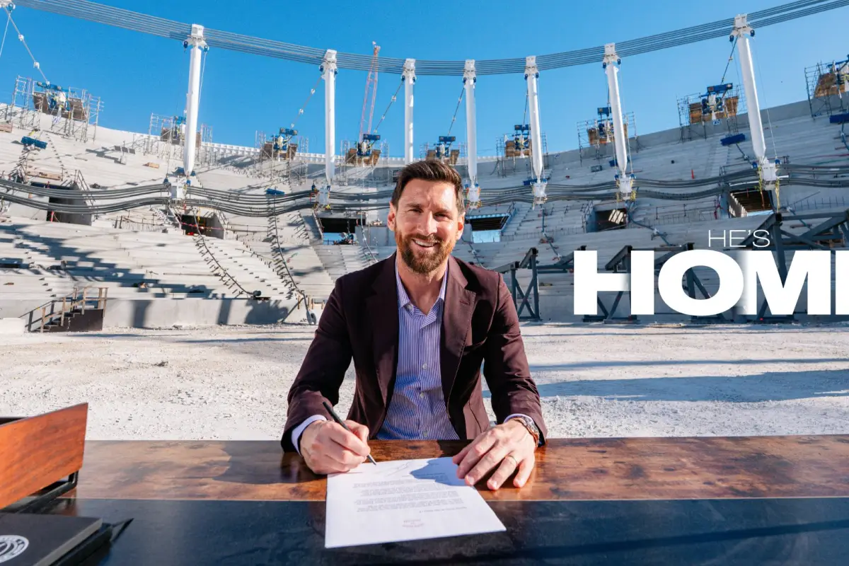 Leo Messi extiende su contrato con el Inter de Miami hasta 2028 Está en casa