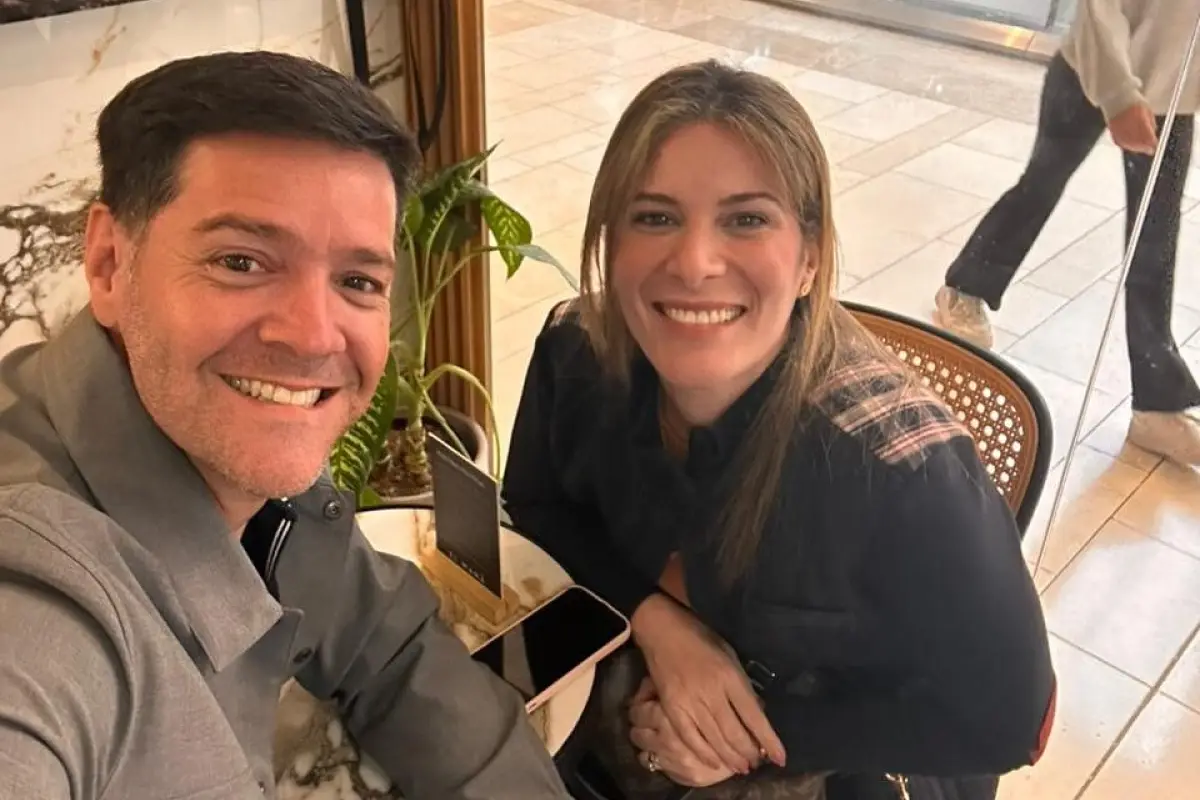 Gaby Díaz sorprende a su esposo Carlos Luis Andrade en Bogotá con un emotivo reencuentro