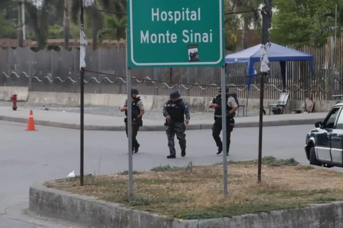 Fuga de prisionera con antecedentes por tráfico de armas en hospital de Guayaquil