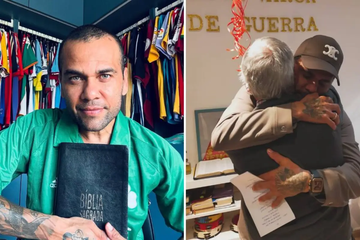 El exfutbolista brasileño Dani Alves ahora predica la palabra de Dios en una Iglesia Cristiana