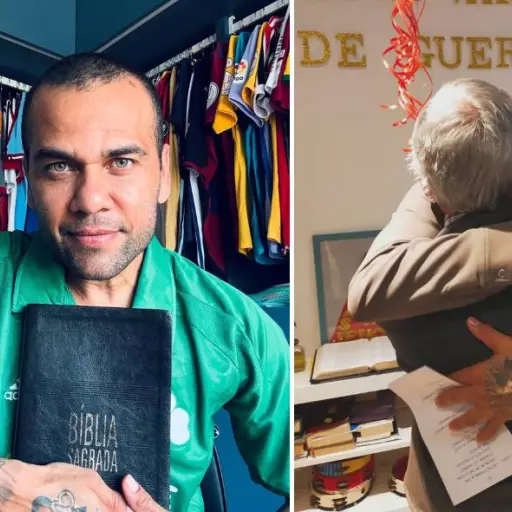 El exfutbolista brasileño Dani Alves ahora predica la palabra de Dios en una Iglesia Cristiana