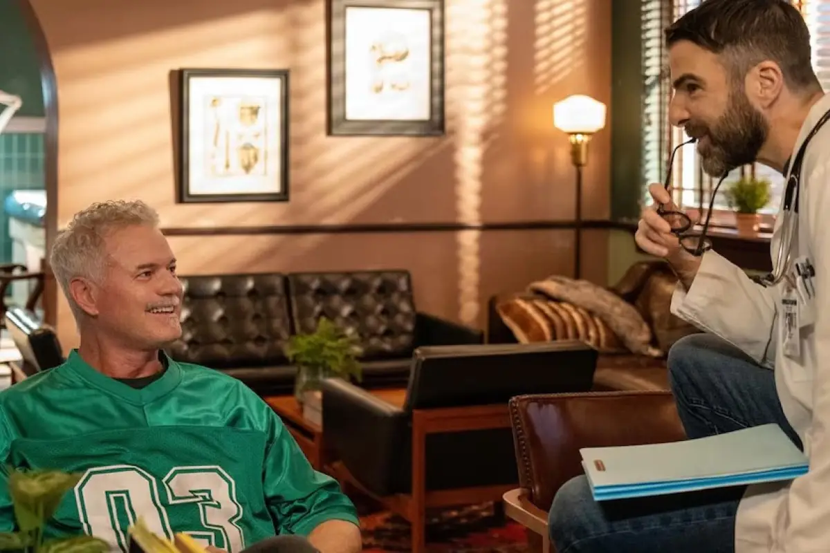 Eric Dane interpreta a un bombero con ELA en ‘Mentes Brillantes’, la misma enfermedad que padece
