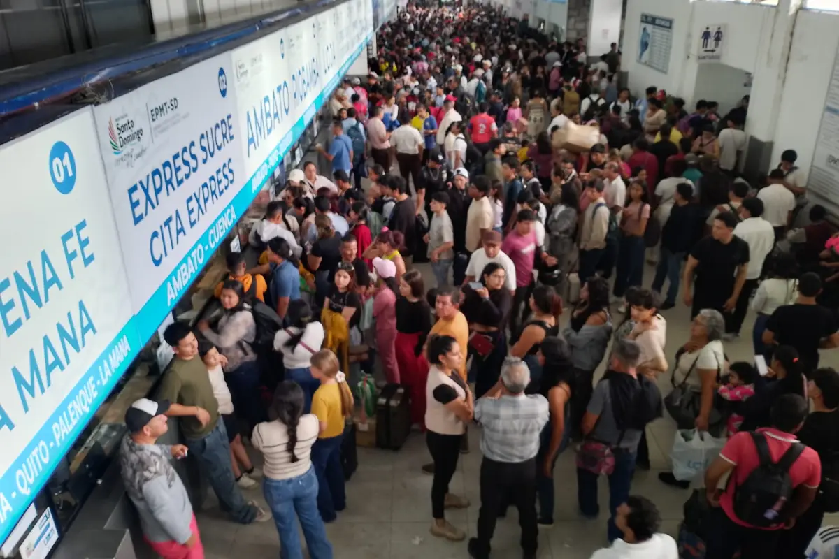 Terminal de Santo Domingo tras consulta y referéndum 2025