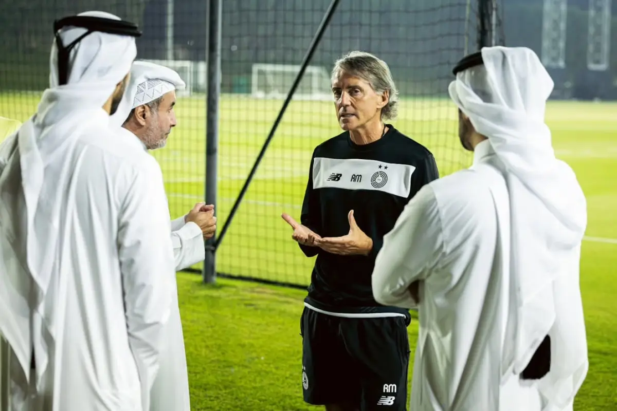 Roberto Mancini asume como nuevo entrenador del Al-Sadd por dos temporadas y media .