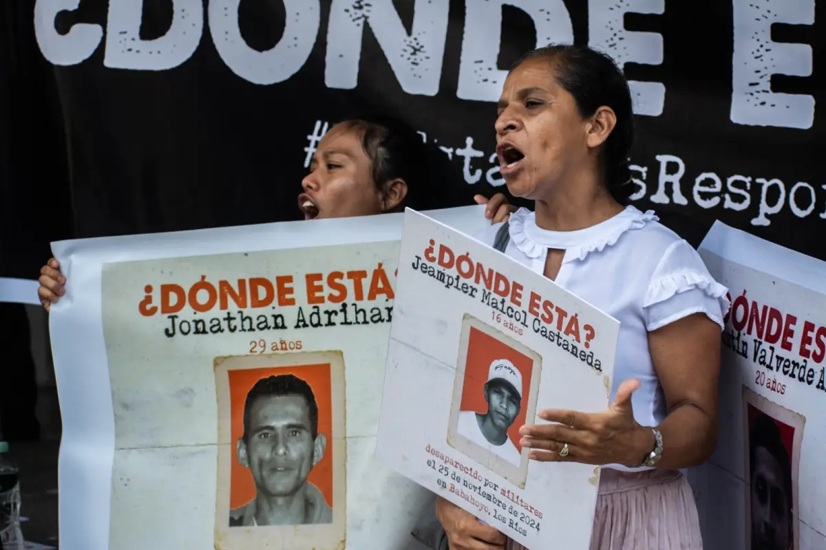 Ecuador debe reportar a CIDH avances en casos de desapariciones forzadas hasta el 15 de noviembre . (Fotografía: @CDHGYE en X)