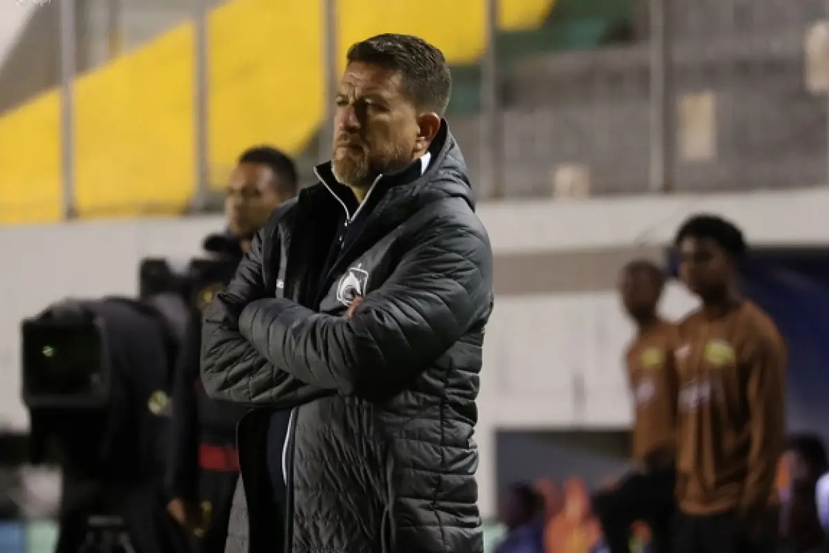 Patricio Urrutia, entrenador de Delfín SC.