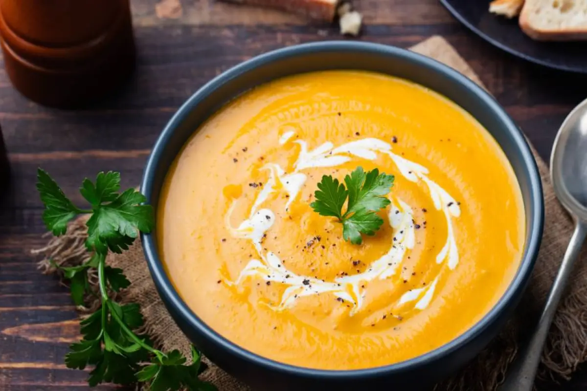 Prepara esta crema de zanahoria cremosa y descubre sus secretos nutricionales, 