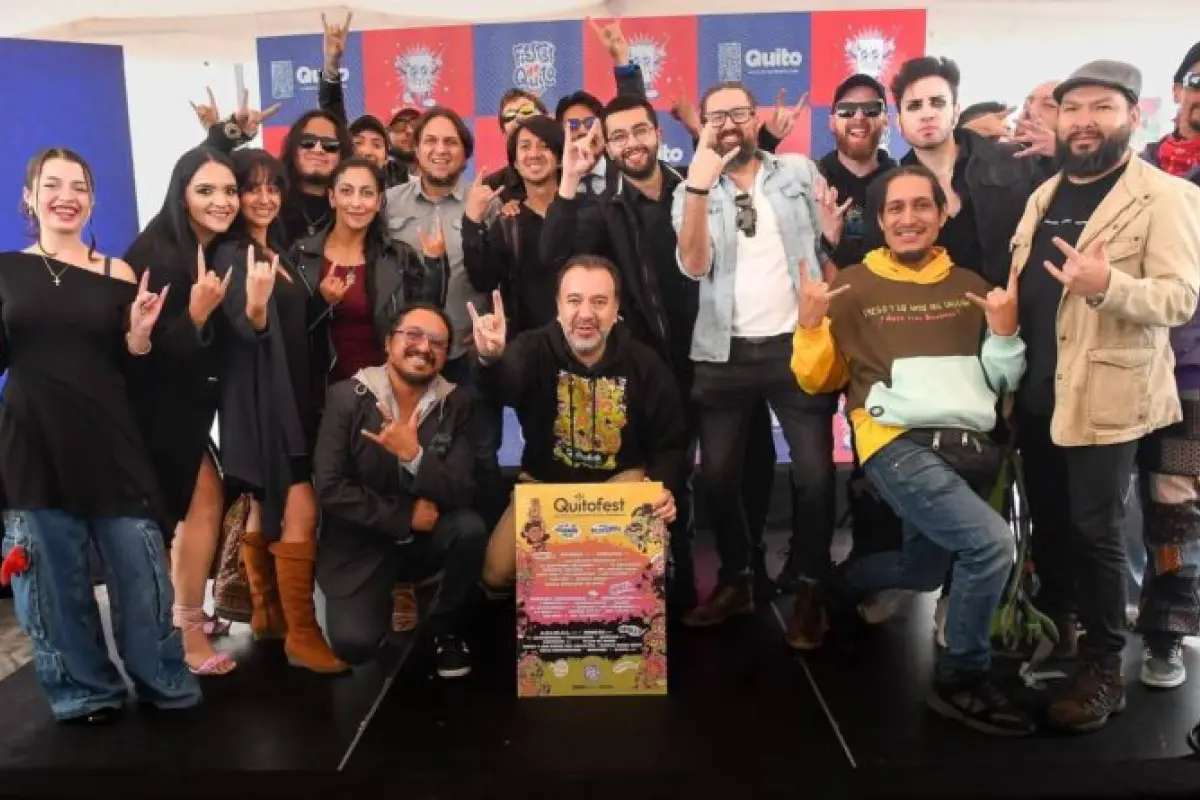 Quitofest 2025 presenta su cartel oficial con 12 bandas internacionales