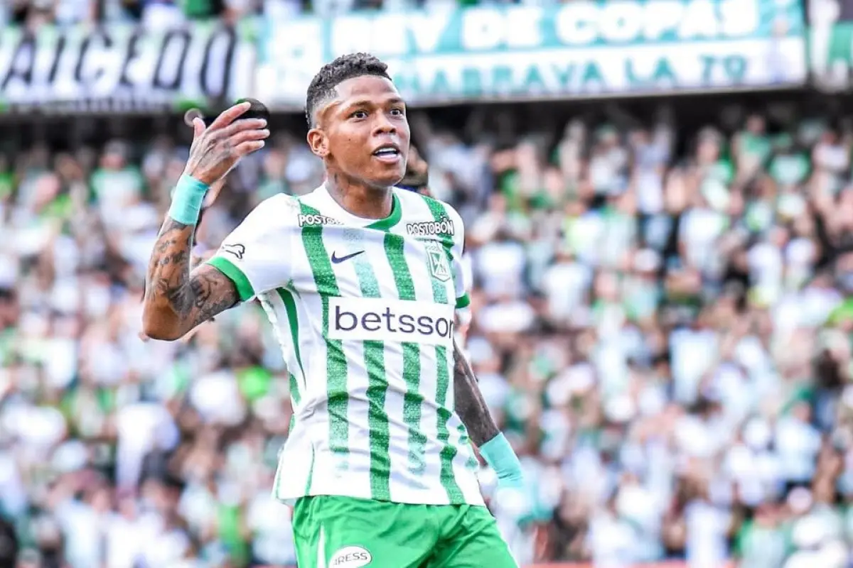 Billy Arce, extremo ecuatoriano de Atlético Nacional, en la mira del Deportivo Cali