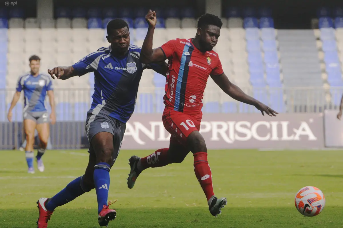 El Nacional y Emelec se enfrentarán con las bajas de Montaño y Bagüí en Latacunga