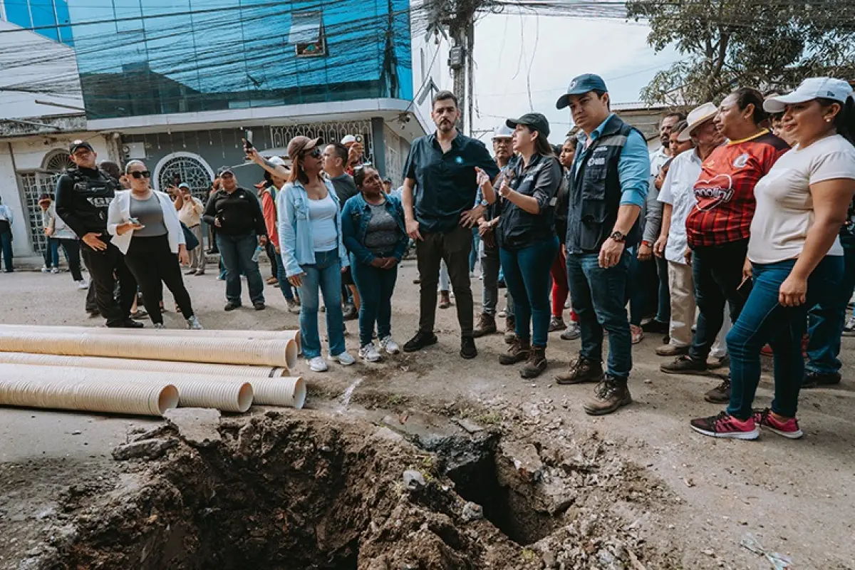 La instalación de alcantarillado sanitario en la cooperativa Lucha y Progreso inicia una transformación integral en Pascuales de Guayaquil