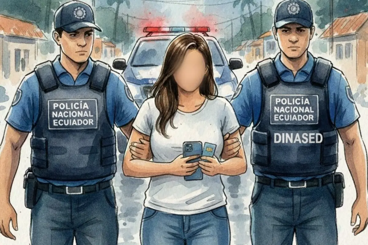 DETENIDA POR EXTORSION