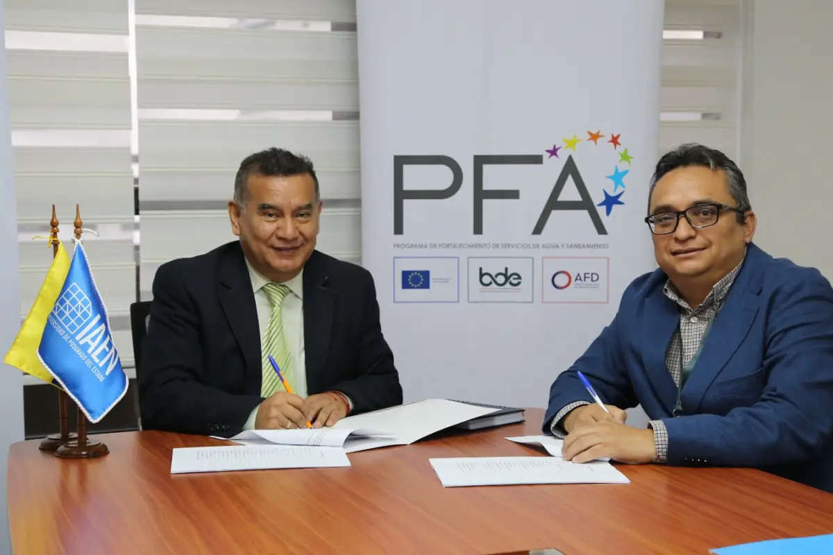 Unión Europea, Un subsidio de €10 millones permitirá asistencia técnica, fortalecimiento institucional y capacitación para

optimizar los servicios de agua potable, saneamiento y residuos sólidos.
