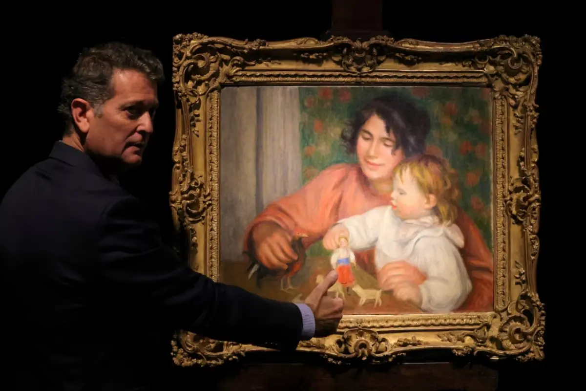 El Renoir perdido por un siglo: una obra maestra familiar que rompe récords en París.
