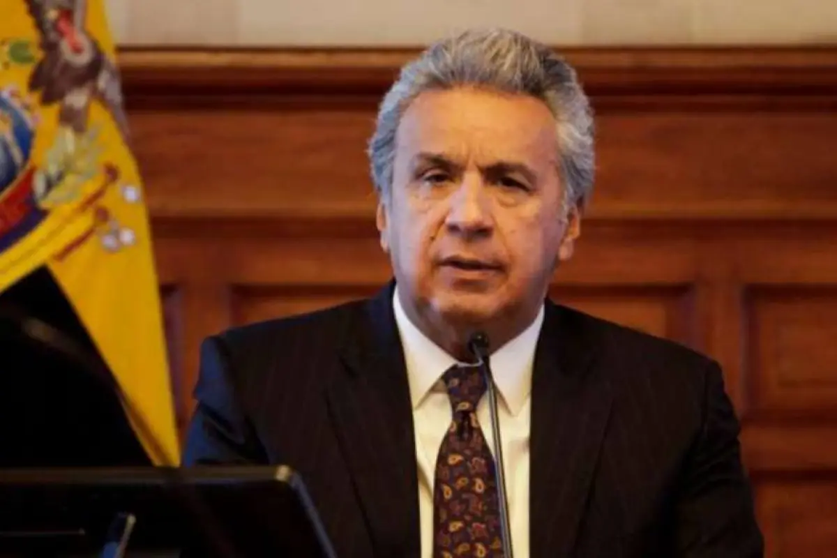 Lenín Moreno, expresidente del Ecuador.