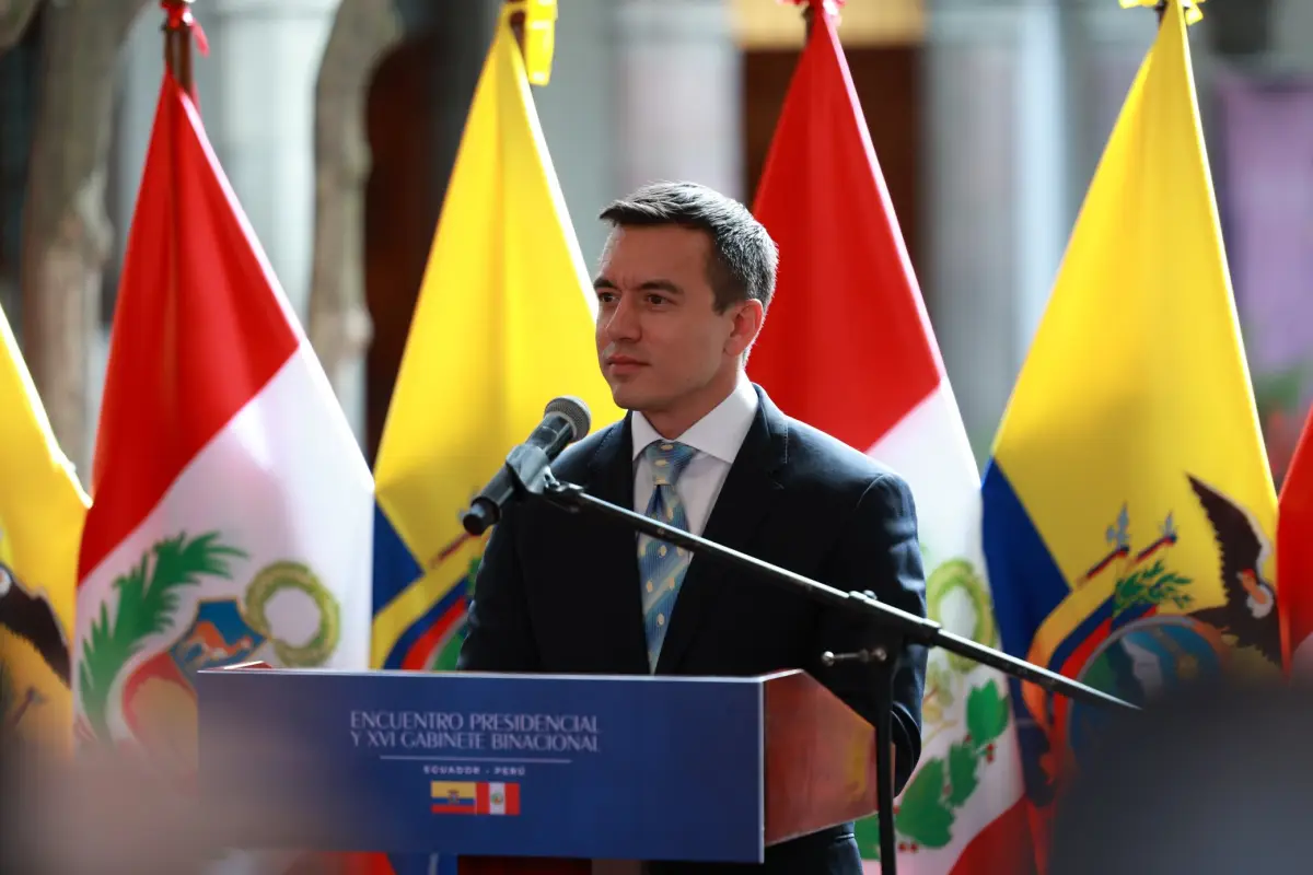 Noboa se trasladará a Bélgica para cumplir reuniones oficiales con representantes del bloque europeo.