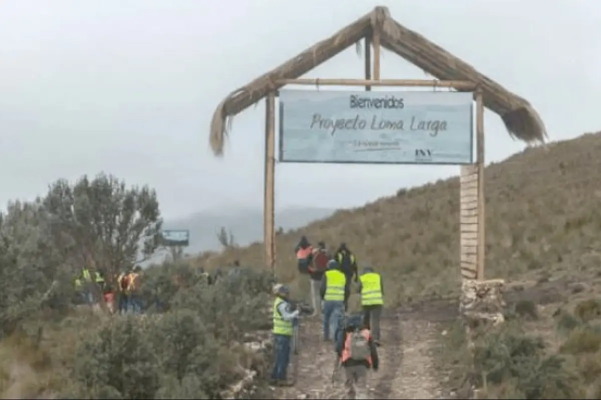 El proyecto Loma Larga se encuentra suspendido.