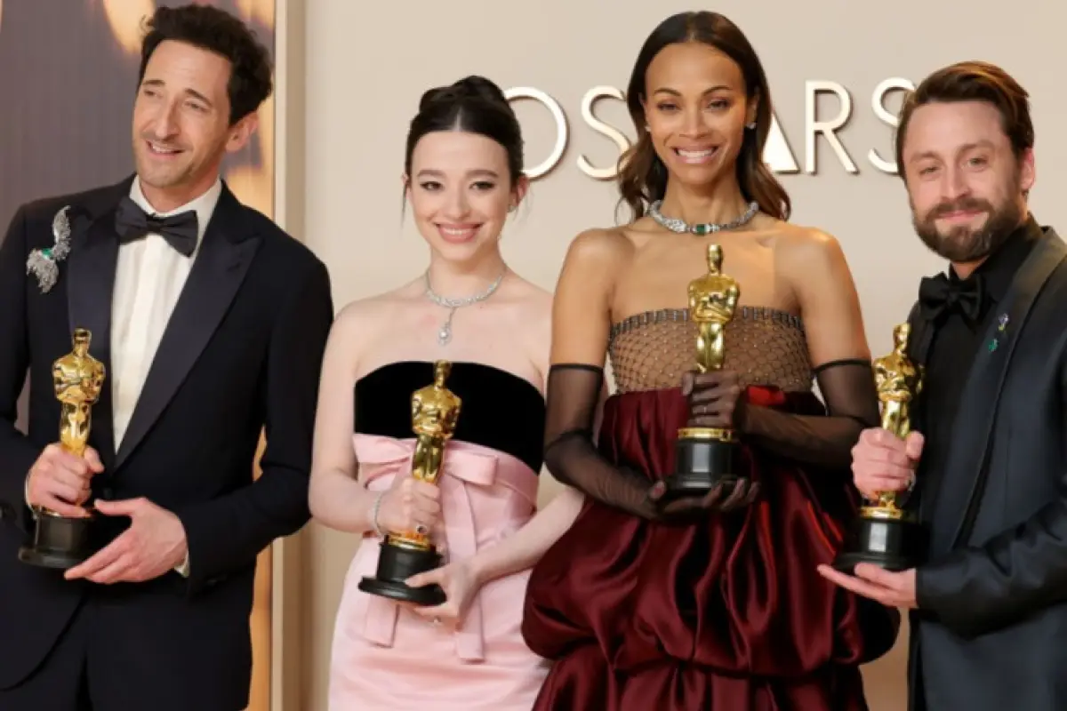 Varios de los ganadores de la última entrega de los Premios Oscar. FOTO: Premios Oscar, Intagram., 