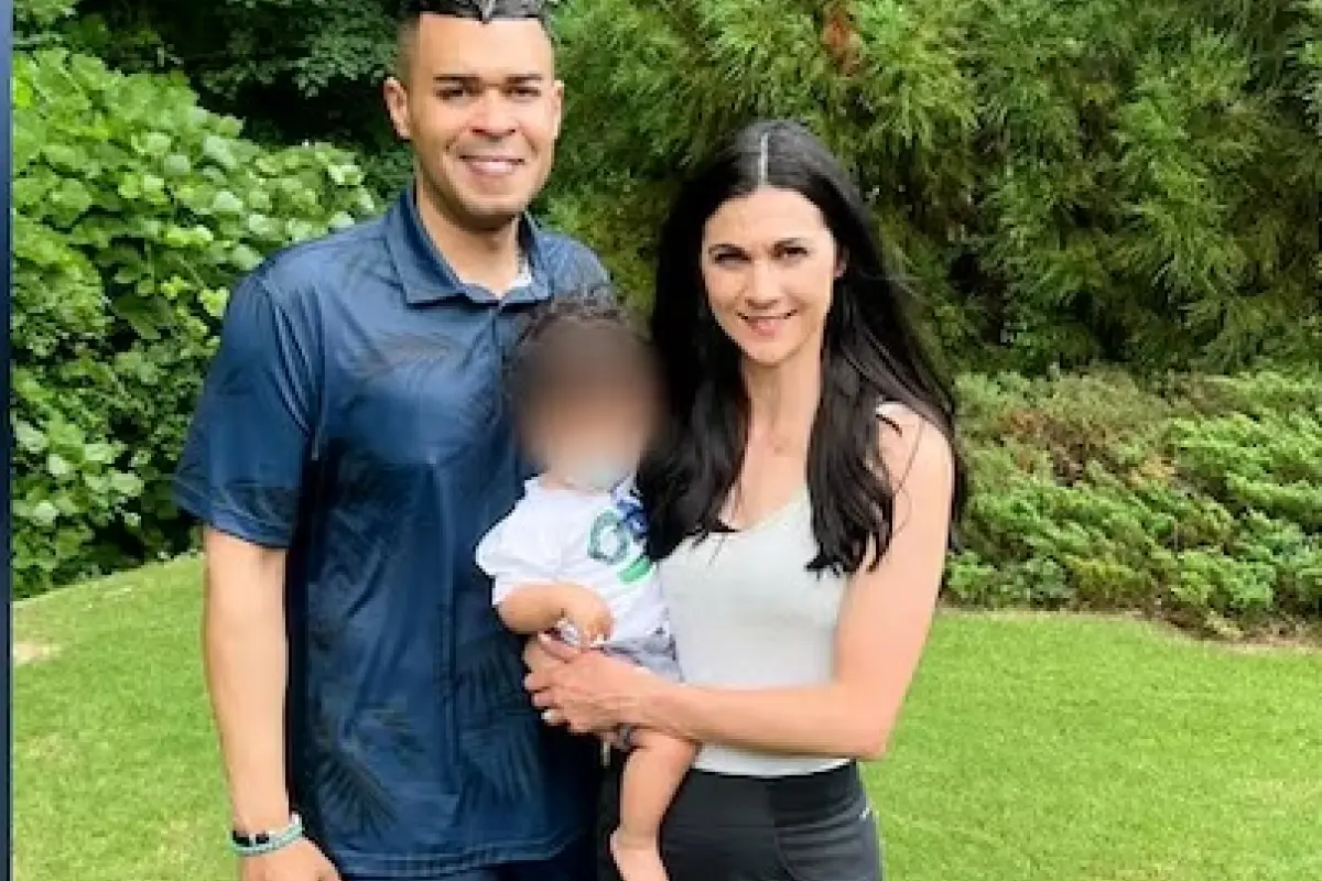 La reportera deportiva de WBRC Christina Chambers, de 38 años, y su esposo Johnny Rimes, de 41 años.