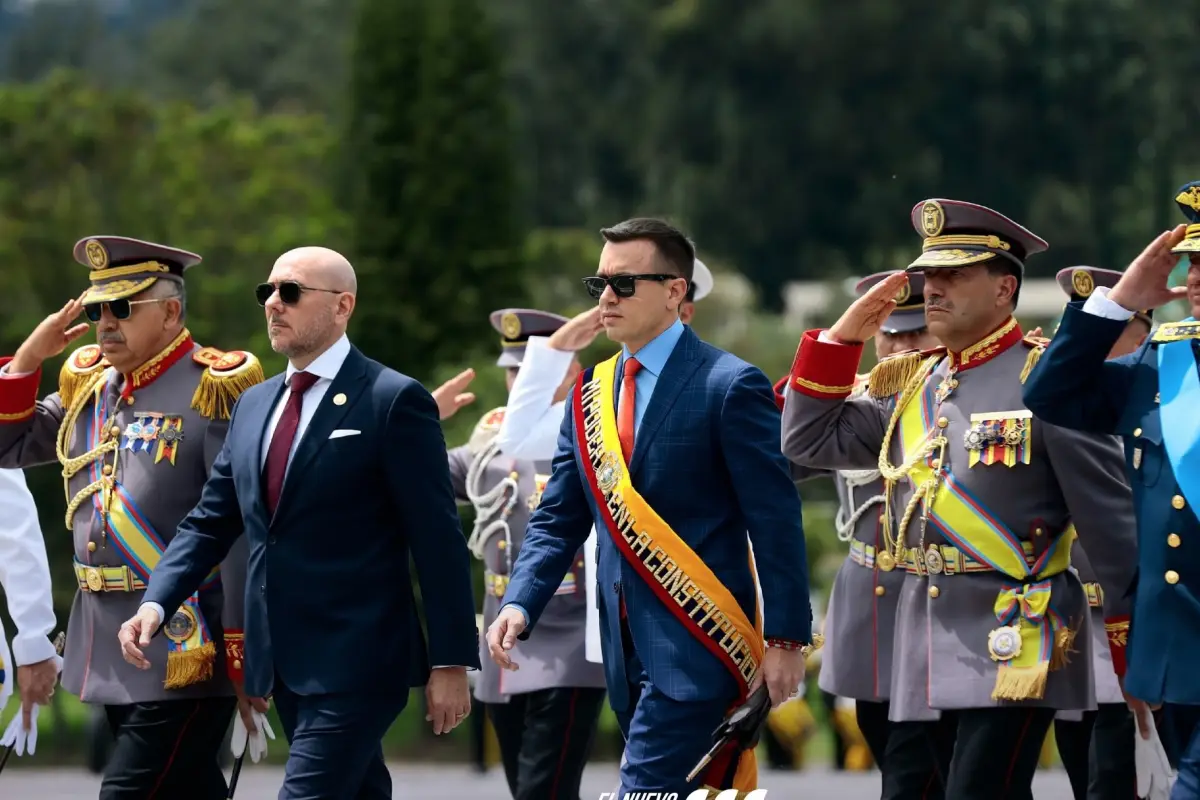 Daniel Noboa solicita licencia temporal por motivos personales a la Asamblea Nacional. FOTO @Presidencia_Ec, 