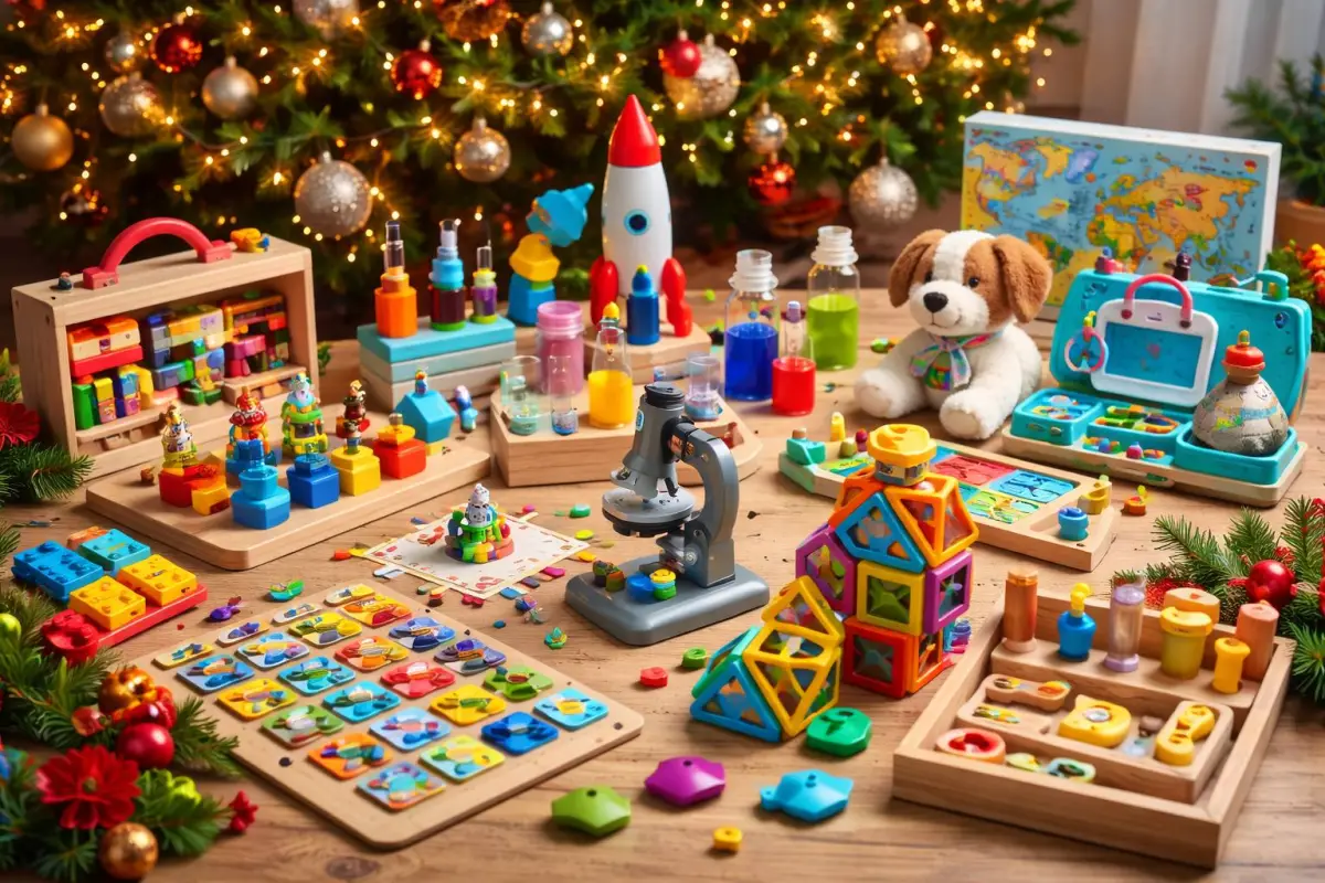 Tendencias en juguetes educativos para Navidad en el mercado ecuatoriano.
