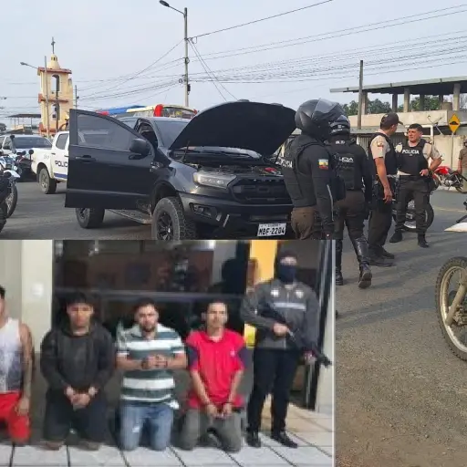 Policía detiene a cinco por robo y secuestro de camión con 400 sacos de balanceado