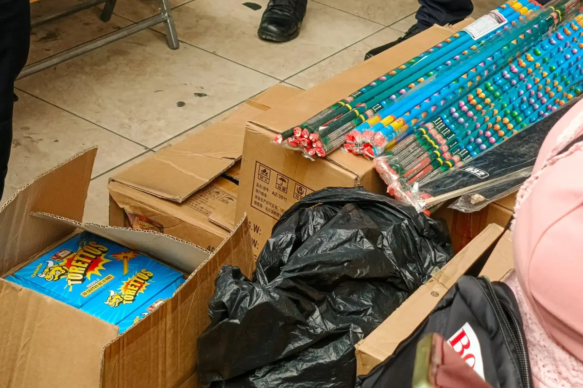 Policía ejecuta nuevos controles policiales para reducir riesgos por pirotecnia artesanal en diciembre