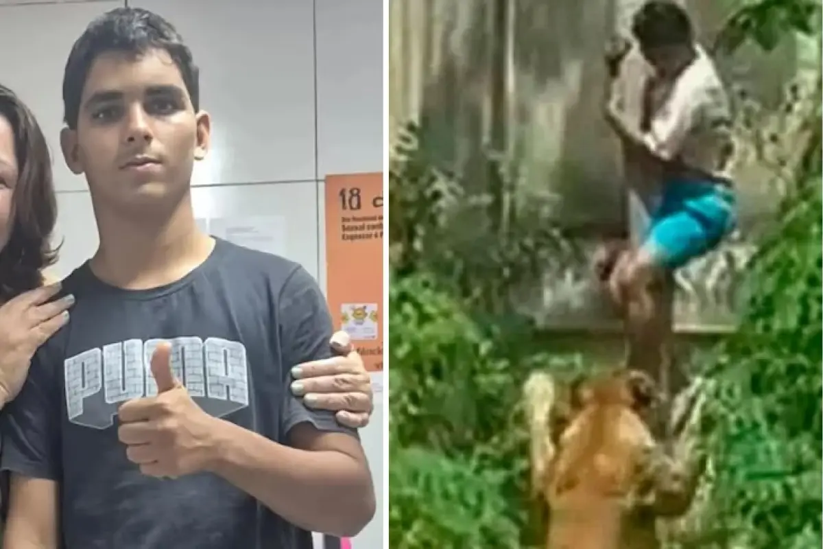 Gerson do Melo Machado, joven de 19 años diagnosticado con esquizofrenia desde la infancia, es quien murió tras ser atacado por una leona en el Zoológico en el estado de Paraíba,