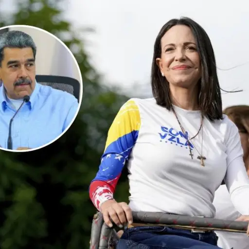 María Corina Machado culpa a Nicolás Maduro del despliegue militar de Estados Unidos en el Caribe