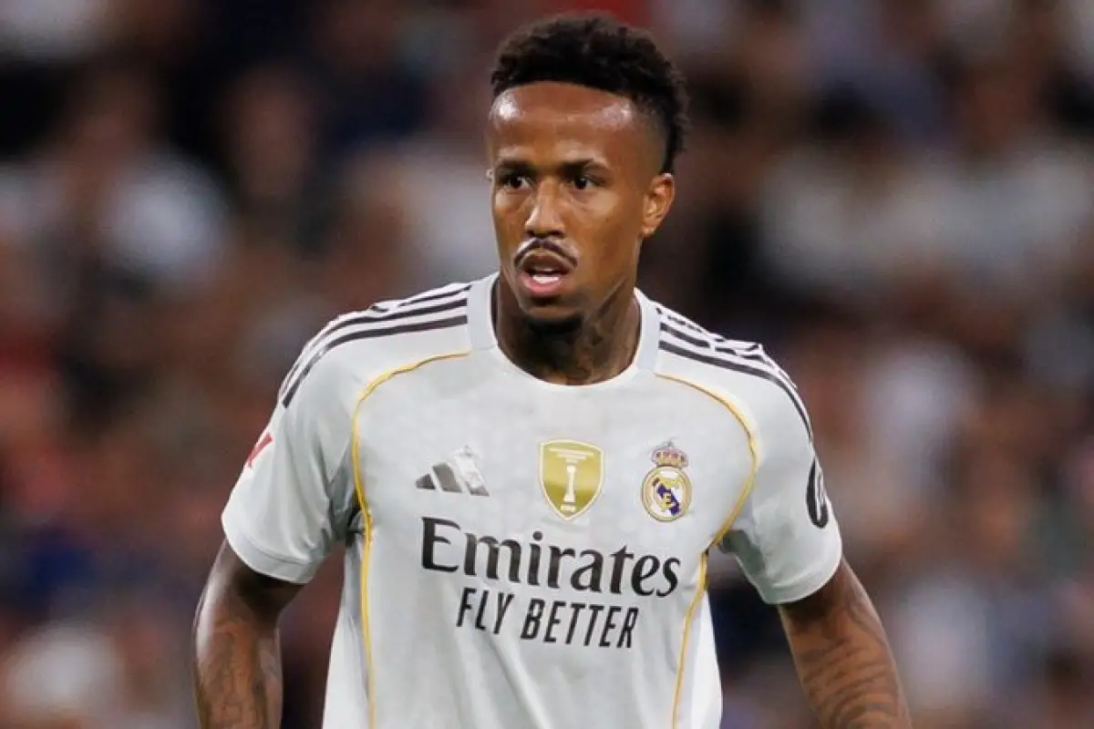 Éder Militão, del Real Madrid, fuera cuatro meses por lesión en el bíceps femoral izquierdo
