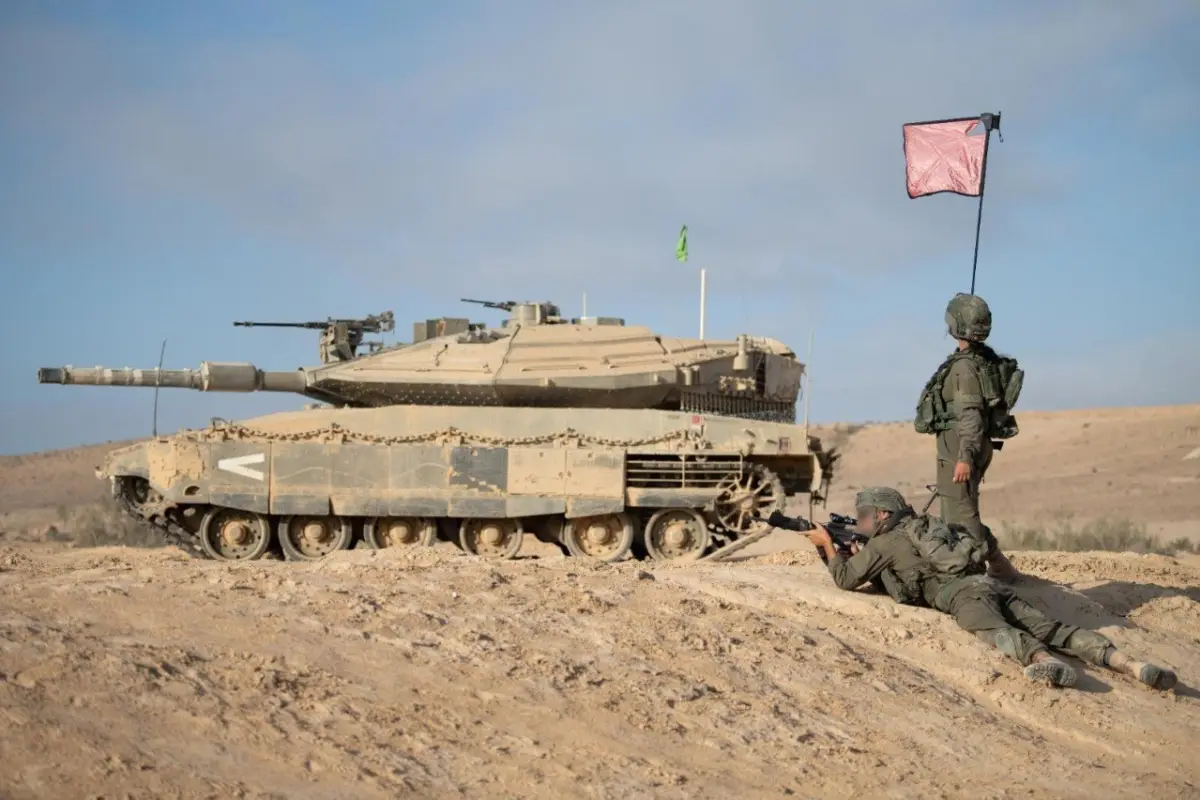 Las tropas de Israel están en la Franja de Gaza desde octubre de 2023.