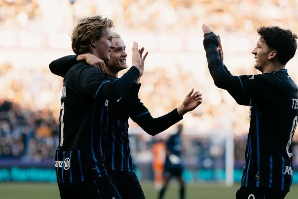 Club Brujas con Ordóñez derrota 3-5 a Genk de Yaimar Medina, 