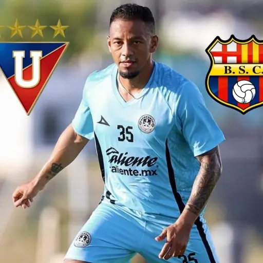 Liga de Quito y Barcelona Sporting Club compiten por el fichaje de Jefferson Intriago para 2026