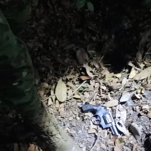 Fuerzas Armadas decomisan revólver y municiones en control militar en Puebloviejo, Los Ríos