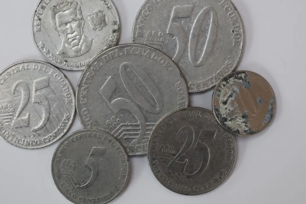 Las monedas ingresan a un esquema de recuperación de metales.