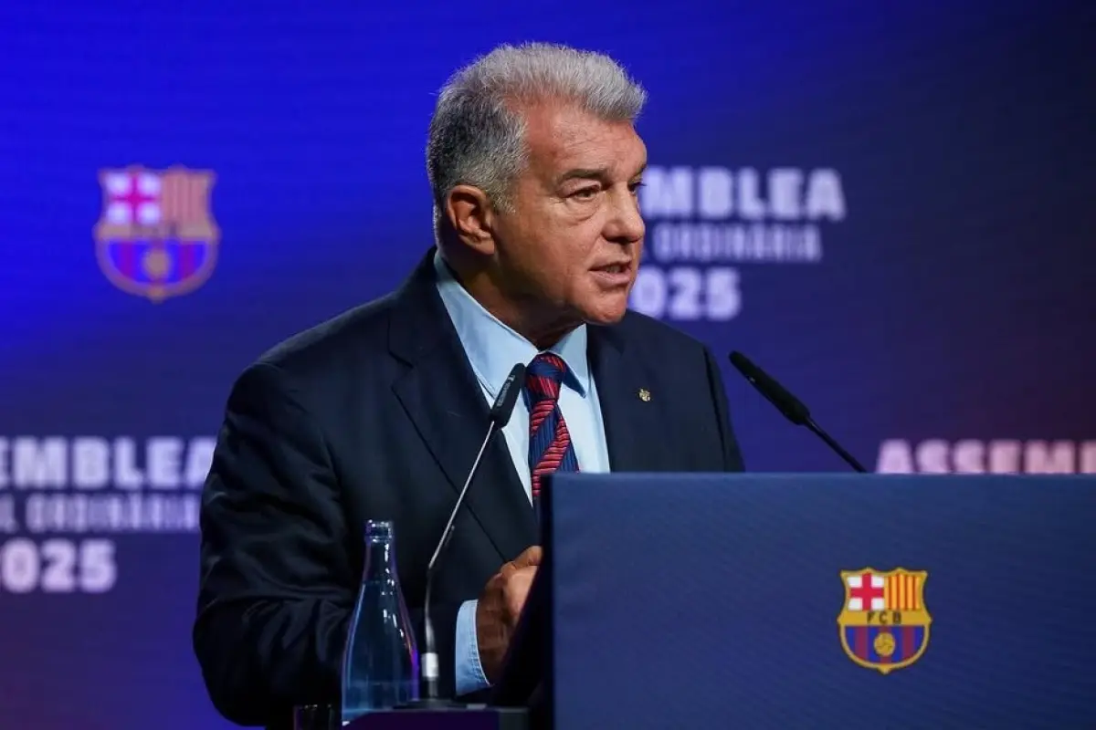 Joan Laporta y otros exdirectivos del FC Barcelona, 