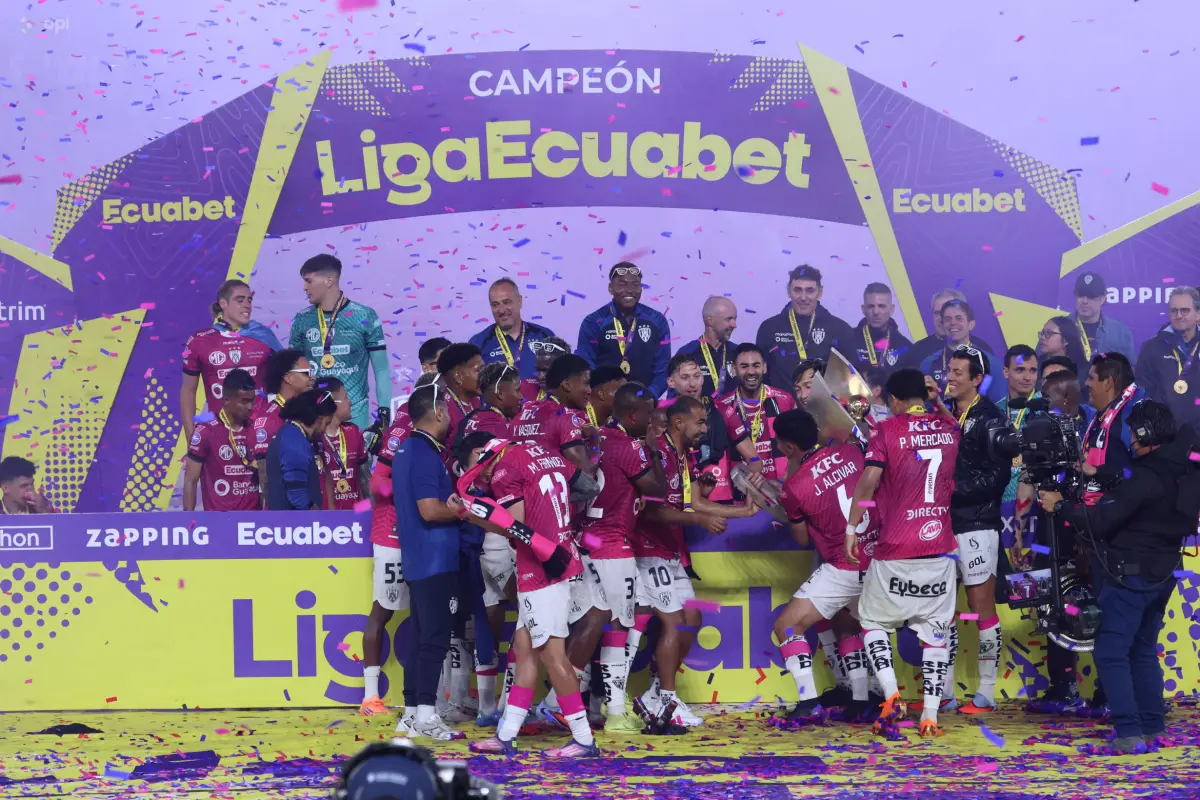 Independiente del Valle quedó campeón 2025 de LigaPro, sumando su segundo título en la era LigaPro. Foto: API.